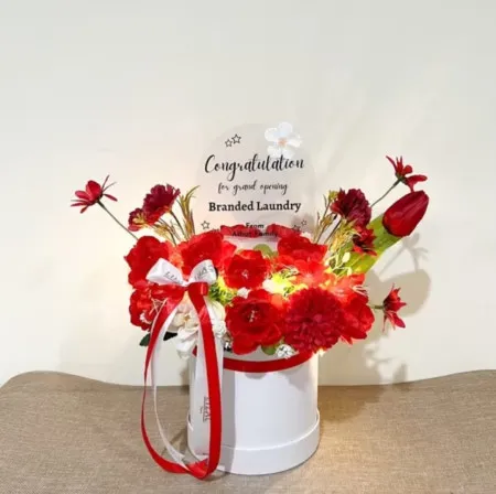 Bloom Box Akrilik Ucapan Grand Opening Berau